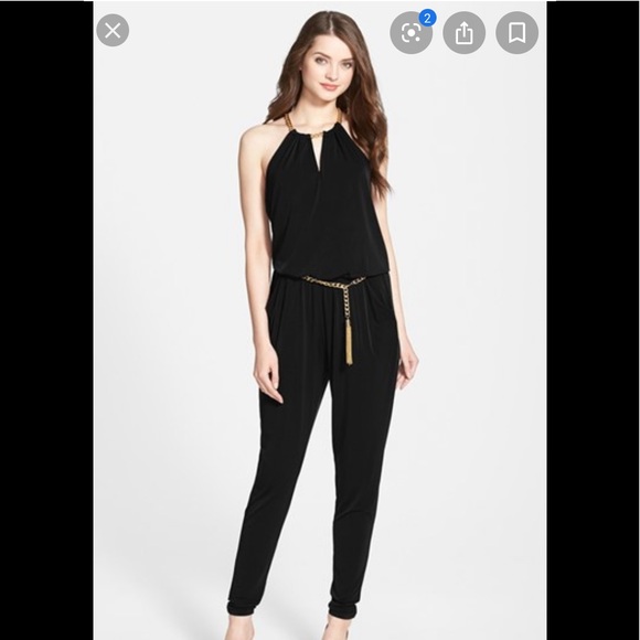 Halter-style Jumpsuit - Picture 2 of 5